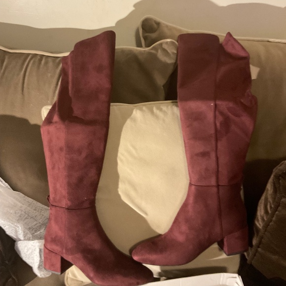 NWT Michael Kors Merlot Braden Mid Boots 7M - Picture 5 of 9